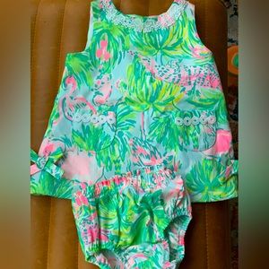 Lilly Pulitzer baby dress 3-6 mo new w/o tags